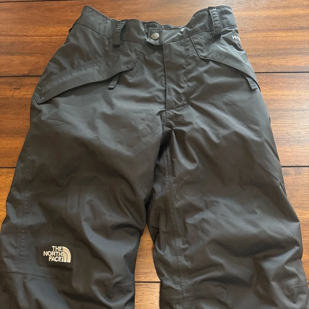 North‎ Face Youth Boys Hypervent EZ Grow Snow Pants Black Size 7/8 Snowboard Ski